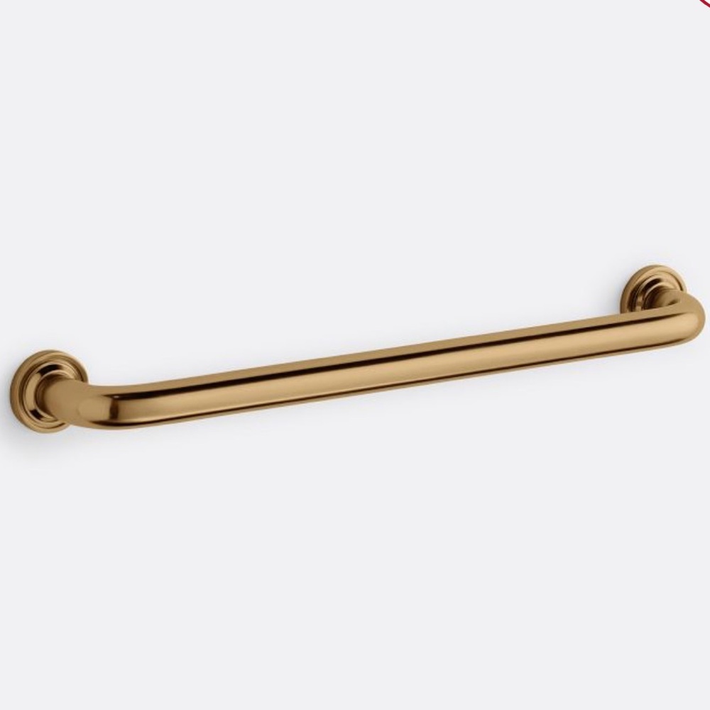 3 Rejuvenation Ansel 8” Drawer Pull Heritage Brass Pulls